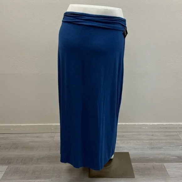 J. Crew Blue Maxi Skirt - Size XL - Picture 2 of 3